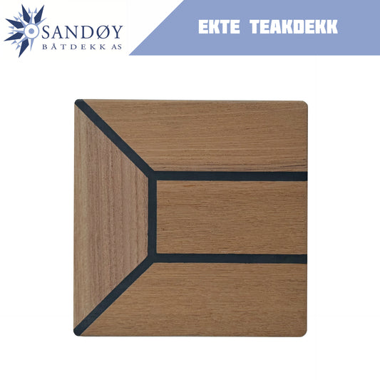 Ekte teakdekk fra Sandøy båtdekk