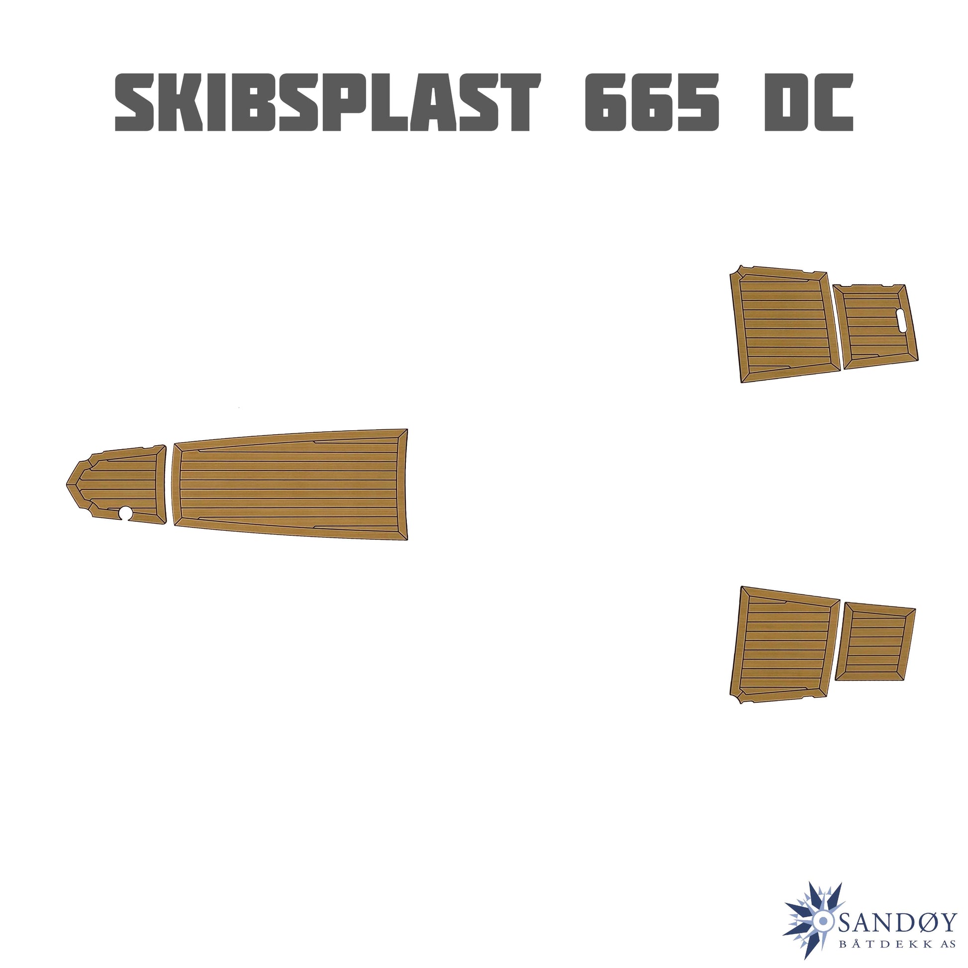 Foamdeck til Skibsplast 665 DC oversikt