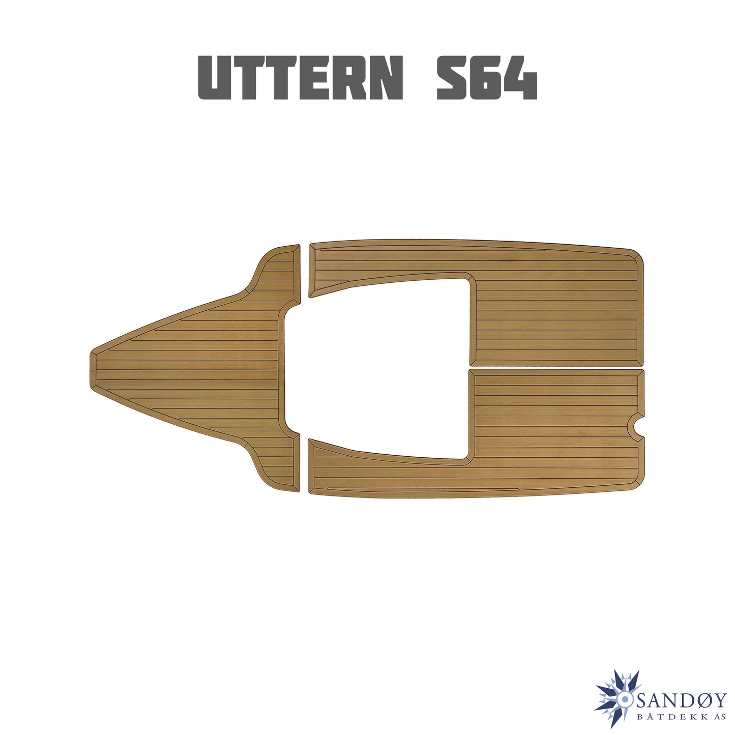 Foamdeck til Uttern S64 Oversikt