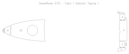 OceanMaster 670 Cabin