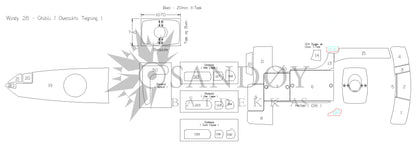 Båtdekk til Windy 28 Ghibli