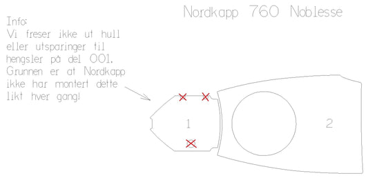 Nordkapp 760 Noblesse (Fordekk)