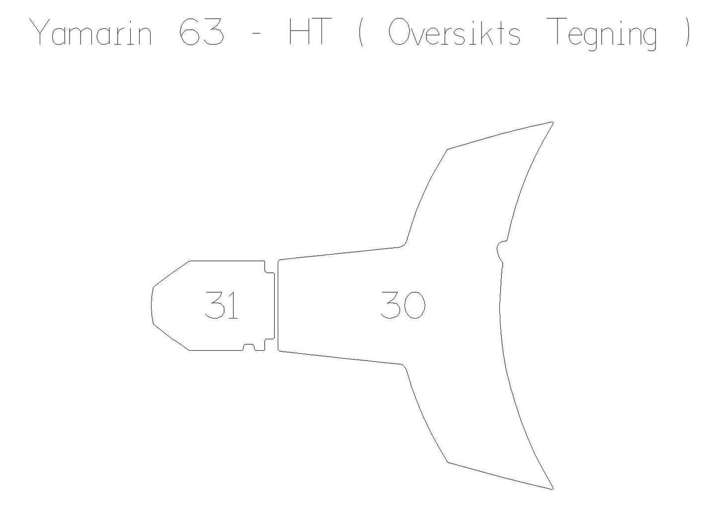 Yamarin 63 HT (Fordekk)